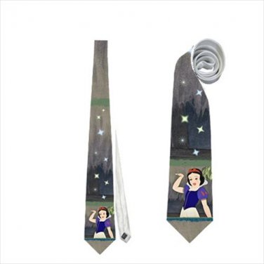 Necktie snow white and the seven dwarfs dopey princess wedding birthday party