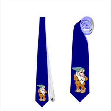 Necktie snow white and the seven dwarfs bashful wedding bachelor grooms