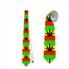 Necktie rasta reggae flag