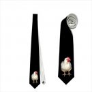 Necktie white chicken