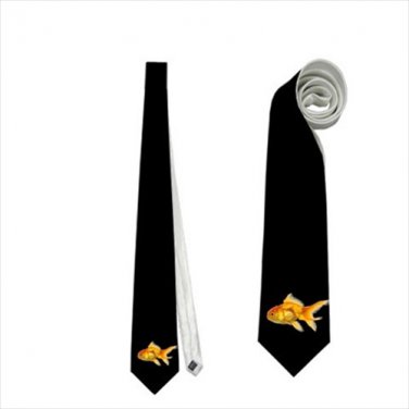 Necktie goldfish gold fish