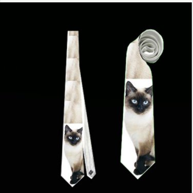 Necktie siamese cat siam tie