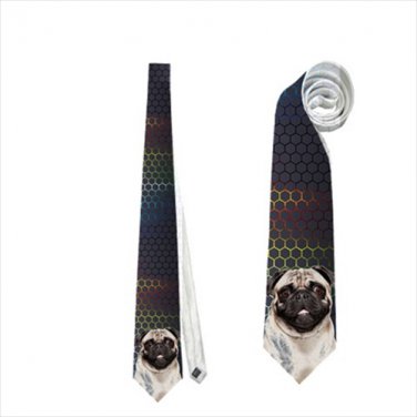 Necktie pug dog