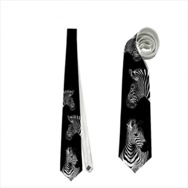 Necktie zebra