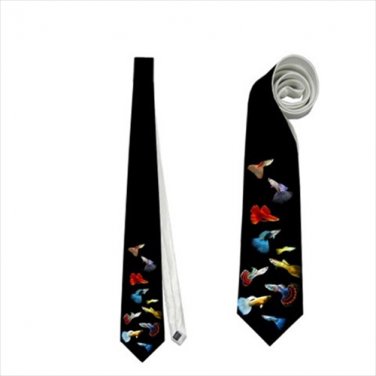 Necktie guppy guppies fish