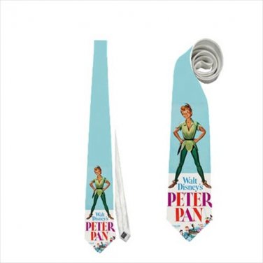 Necktie peter pan tinkerbell