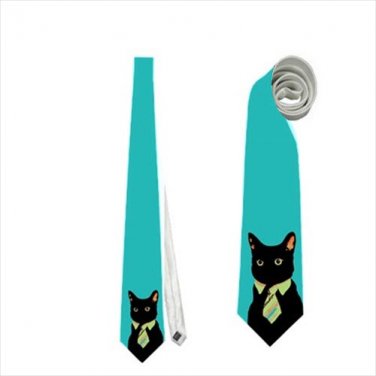 Necktie cat