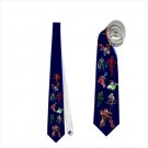 Necktie superheroes iron man superman green lantern flash deadpool