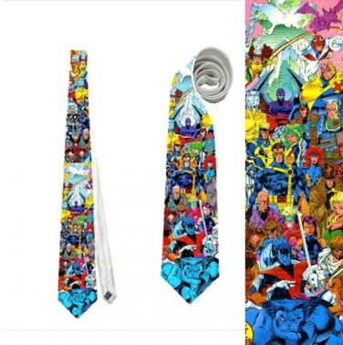 Necktie superheroes x-men team beast jean grey phoenix