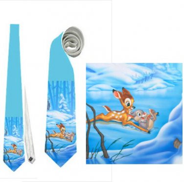Necktie bambi deer thumper bunny rabbit