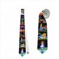 Necktie alice in wonderland white rabbit cheshire cat