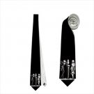 Necktie nightmare before christmas jack skellington sally halloween gothic