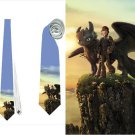 Necktie toothless dragon