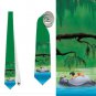 Necktie the jungle book mowgli baloo bagheera kaa snake bear black panther