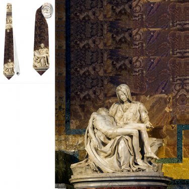 Necktie  Classic Art  Michelangelo Pieta