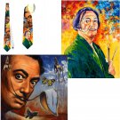 Necktie  Classic Art Salvador Dali portrait