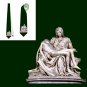 Necktie  Classic Art  Pieta Michelangelo green