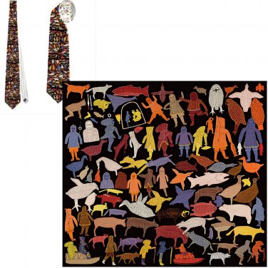 Necktie  Classic Art Inuit & Indigenous Art Waddingtons