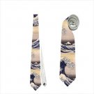 Necktie Classic Art Katsushika Hokusai Mount Fuji The Great Wave Off the Coast of Kanagawa