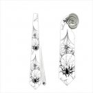 Necktie spider web tie
