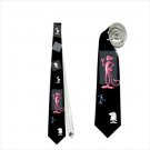 Necktie pink panther tie