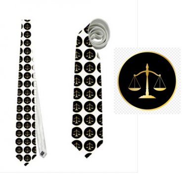 Necktie lawyer judge justice