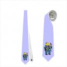 Necktie policeman police fun tie donut