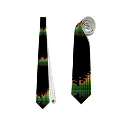 Necktie dj equalizer