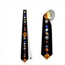 Necktie planets solar system moon phases astrologue strologer astrology