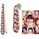 Necktie collage david bowie ziggy stardust pop icon rock and roll collage