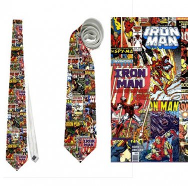 Necktie superheroes  iron man