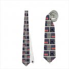 Necktie joysick controller nerd geek gear convention retro pixel fun office tie