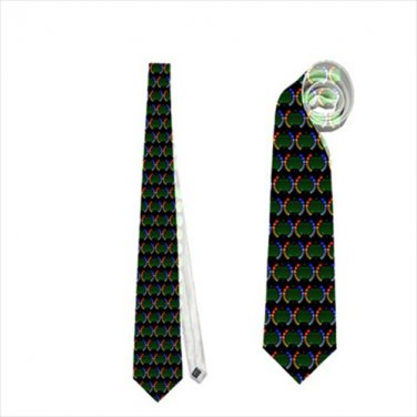 Necktie goldeneye james  bond 007 nerd geek gear convention retro pixel fun office tie
