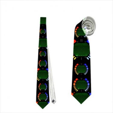 Necktie goldeneye james  bond 007 nerd geek gear convention retro pixel fun office tie