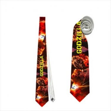 Necktie godzilla mutant monster tie roleplay cosplay wedding