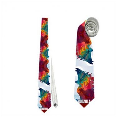 Necktie godzilla mutant monster tie roleplay cosplay wedding