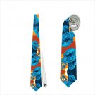 Necktie godzilla mutant monster tie roleplay cosplay wedding