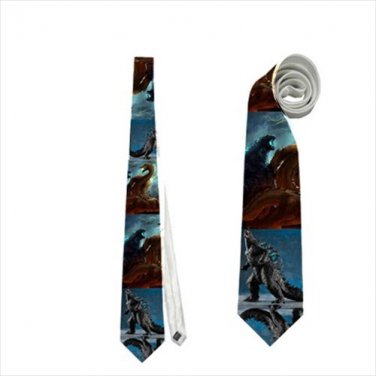 Necktie godzilla mutant monster tie roleplay cosplay wedding