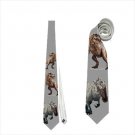 Necktie dinosaur tyrannosaurus rex jurassic eye