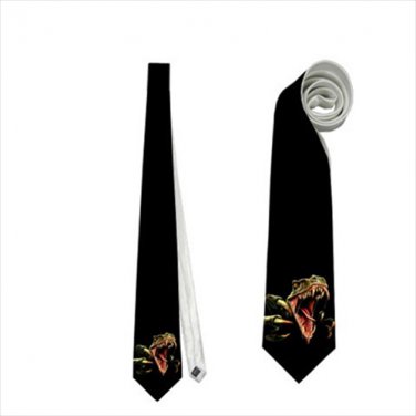 Necktie dinosaur jurassic velociraptor