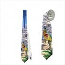 Necktie dinosaur tyrannosaurus t rex jurassic velociraptor indominus