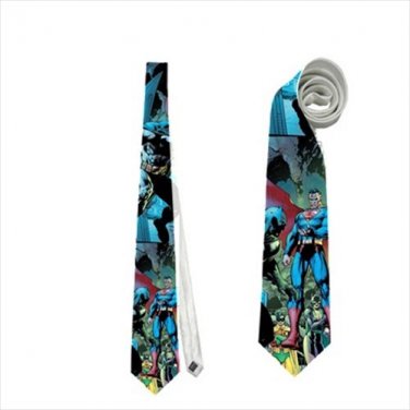 Necktie superheroes superman comics