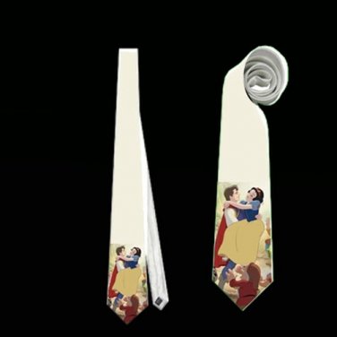 Necktie snow white and the seven dwarfs dopey princess wedding birthday party