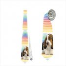Necktie basset hound dog puppy