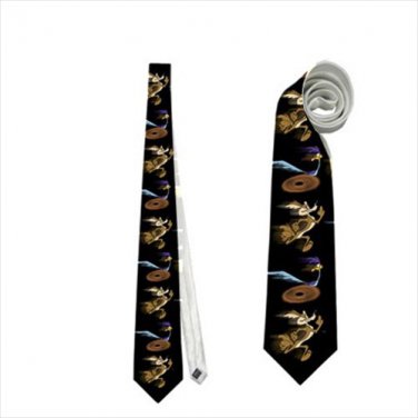 Necktie wile e coyote road runner