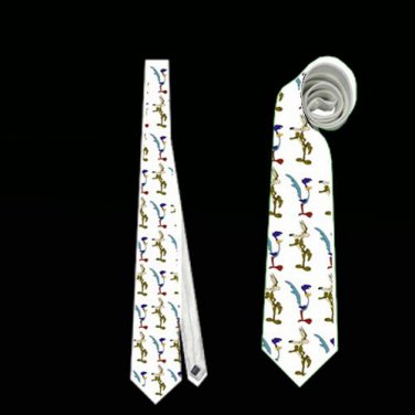 Necktie wile e coyote road runner