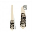 Necktie universal monsters frankenstein meets the wolfman halloween