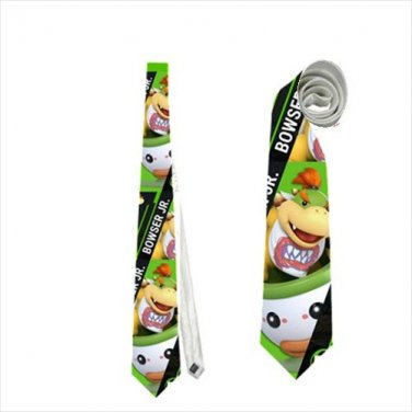 Necktie bowser jr. junior super mario smash funny tie