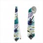 Necktie rock electric drums mike guitar stage musican punk ties