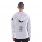 Men`s hooded wind breaker  hard rock guitar guitarist Queen Freddy song singer vocalist entertainer